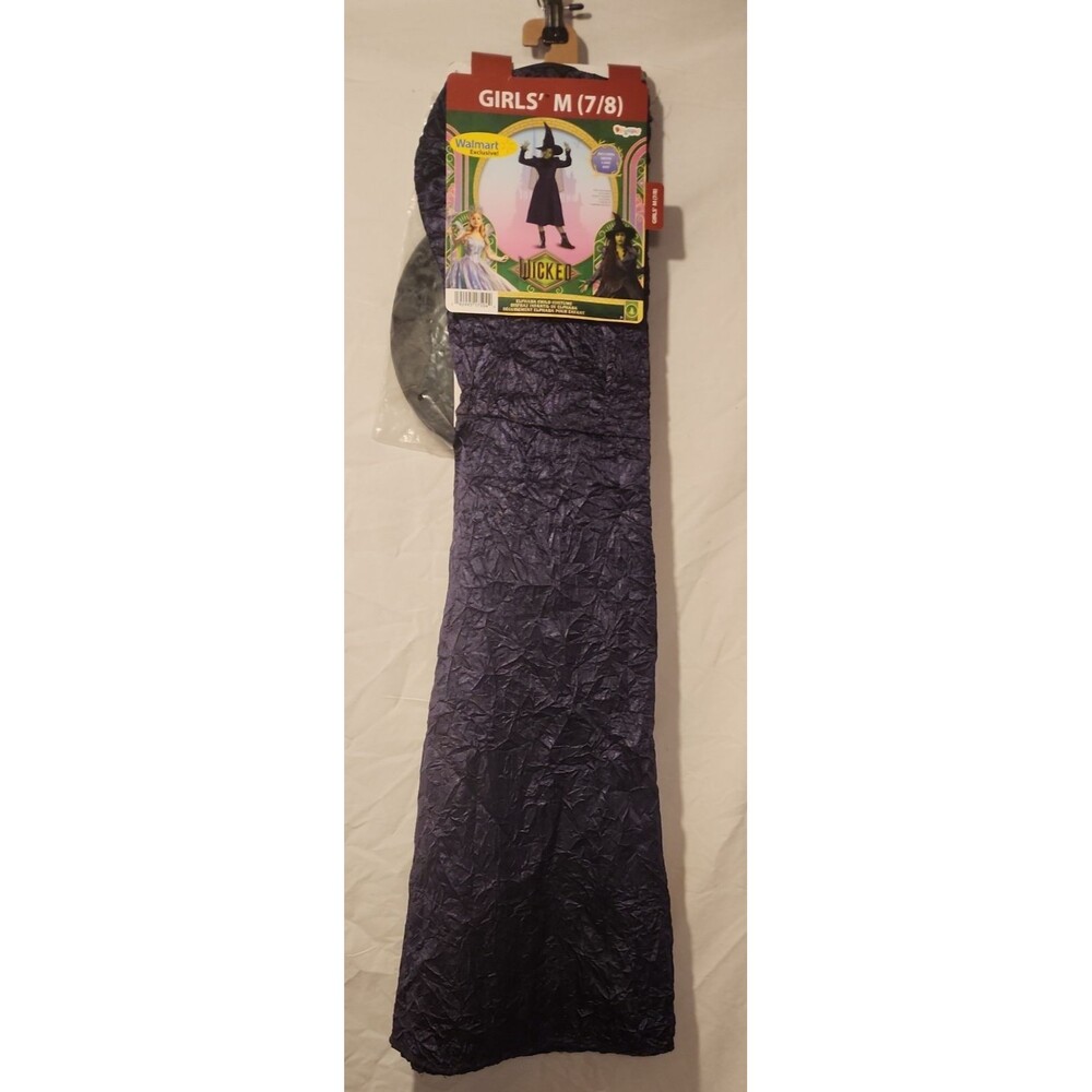 NWT Wicked ELPHABA Child Costume Witch size M 7/8 Party Dress